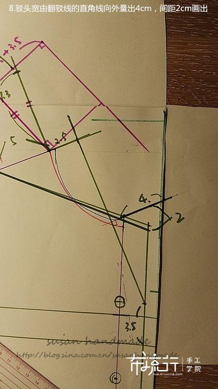 玻璃球的空气|小翻驳领儿童家居服，附过程&公式图纸教学