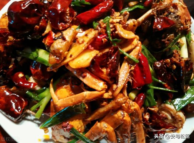 香辣蟹，鲜香入味超开胃，营养美味的家常菜，做法简单新手零失误