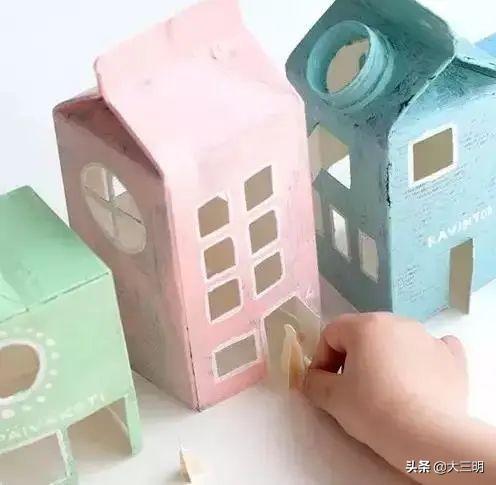 你的育儿经@【绿色课堂——环保手工篇】牛奶盒子变变变