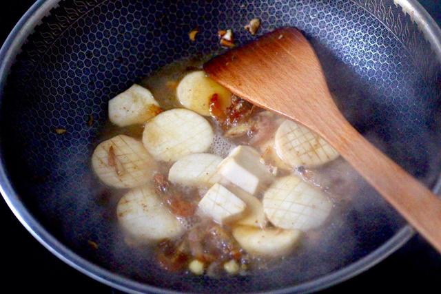 杏鲍菇干虾油菜小炒，每天一道简单的素菜，清肠爽口，做法简单