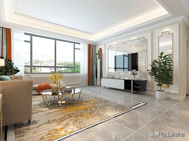 忍不住晒晒表哥家的美式风装修，全屋精致耐看，被客厅设计迷住了