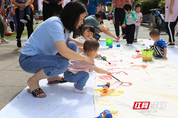 红网|欢声笑语庆“六一”亲子运动促成长