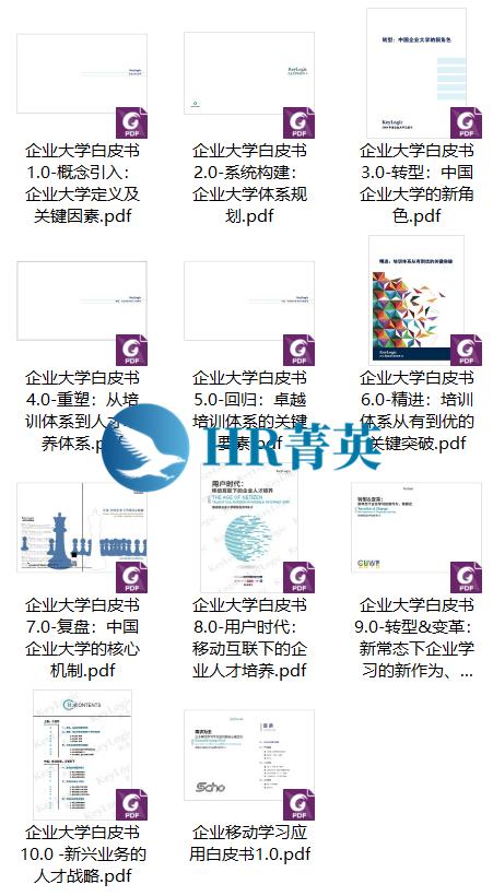 企业大学白皮书从1.0到10.0
