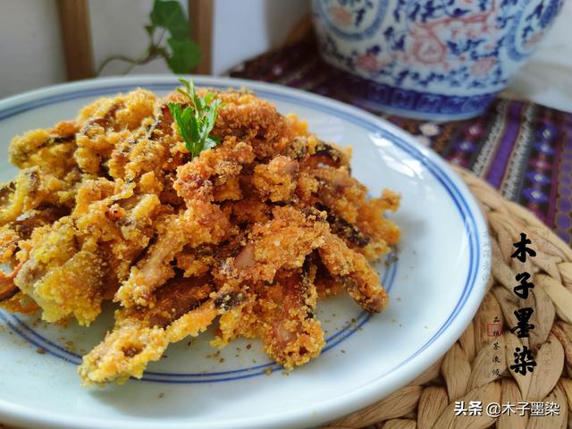 香菇裹上它，煎一煎，香酥解馋，女儿说比炸肉好吃