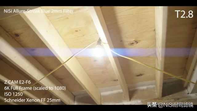 「测评」美国独立电影制作人测试NiSi蓝色拉丝滤镜