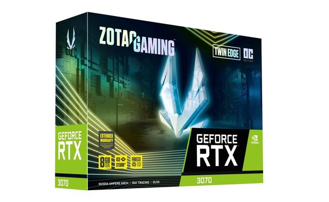 索泰发售RTX 3070 Twin Edge短显卡