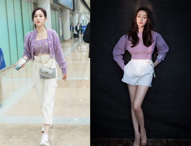 「时尚迪科」爱上香芋紫，鞠婧祎把卫衣衬衫穿出仙气！吴昕失手衣品不如沈梦辰