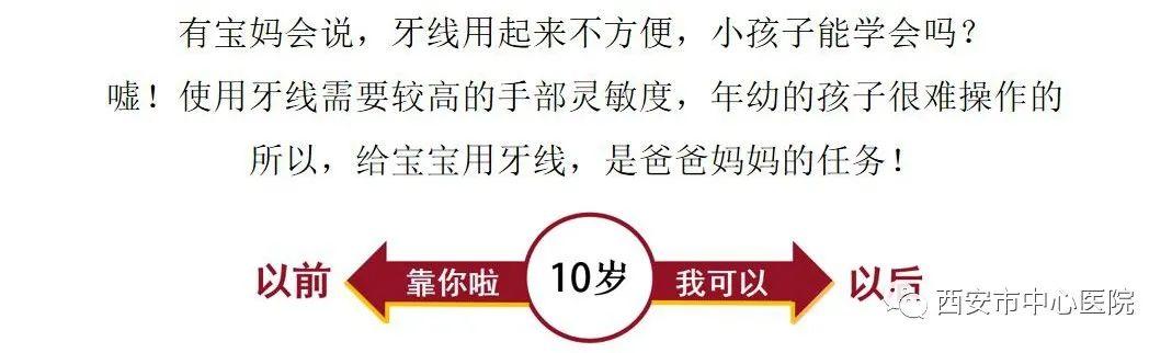 口腔科普列——如何给宝宝用牙线