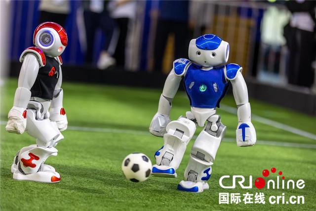 机器人|探营机器人足坛盛宴 感受智能科技魅力