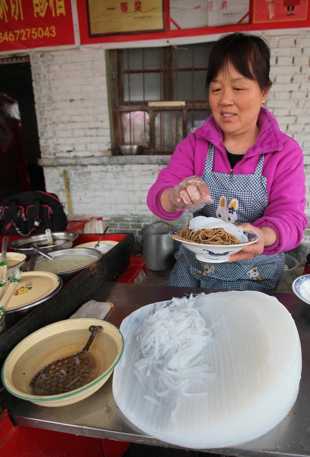 凉粉|万荣凉粉饸饹不可错过的传统美食