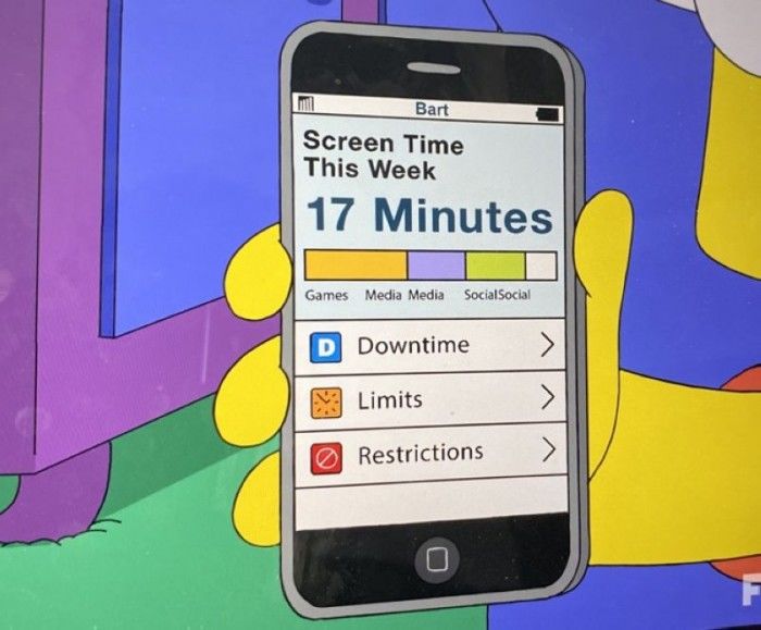 『太平洋电脑网』《辛普森一家》最新一集：借助Screen Time克服网瘾