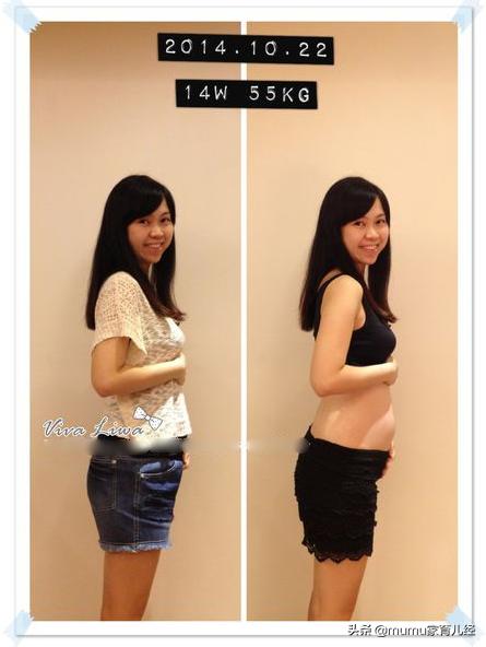 超级宝妈|「孕妈咪」 4w（周） - 40w（周）孕期肚子缓慢隆起变化史