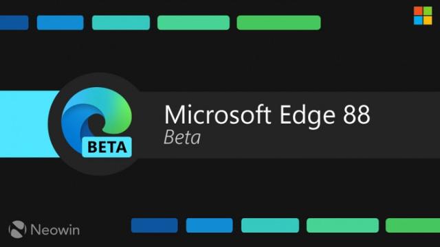 Edge 88 Beta发布：休眠标签页、PDF注释、全新历史菜单等