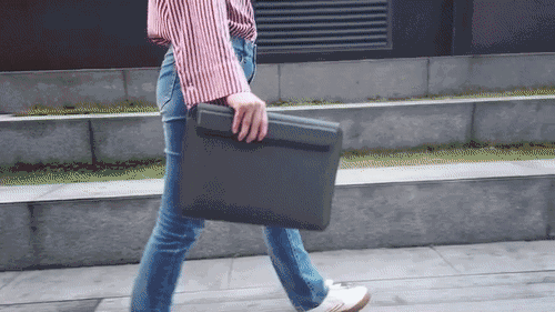 海外众筹346万！这电脑包自带支架超轻便，脊椎舒服炸了