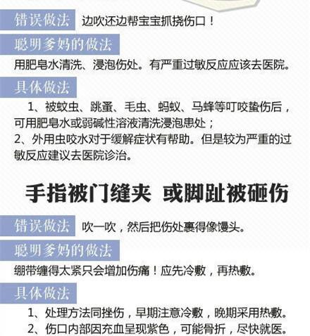 你的育儿经|实用帖！孩子容易磕伤碰伤，聪明爸妈都是这么处理