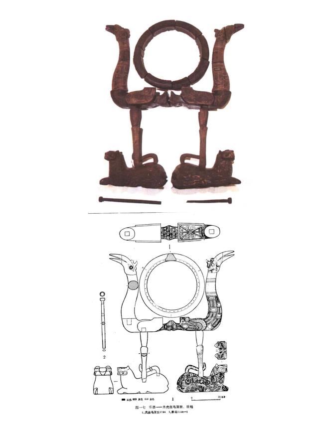 湖北发现楚国贵族家族墓地出土虎座鸟架鼓等珍贵器物