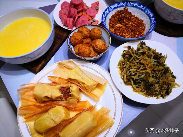 山东三口之家早餐在朋友圈火了，网友：不剩菜不浪费，拒绝精致穷