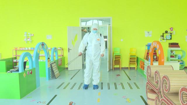 「新华网客户端」萌娃们终于“回笼”了！高台县幼儿园有序开学