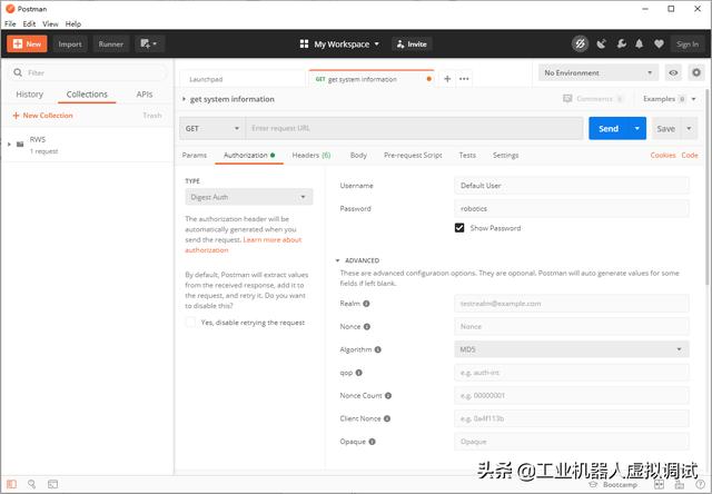 ABB机器人二次开发：使用Web网页读取机器人系统信息的操作方法