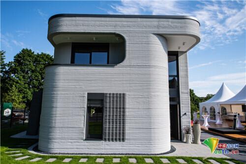 住宅|全自动建造效率高！德国首个3D打印住宅竣工