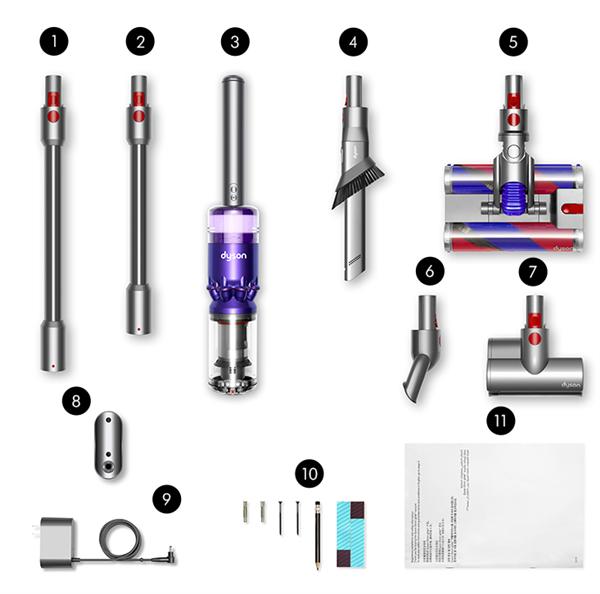 戴森又出吸尘器了：首款万向软绒吸头 仅重1.07kg
