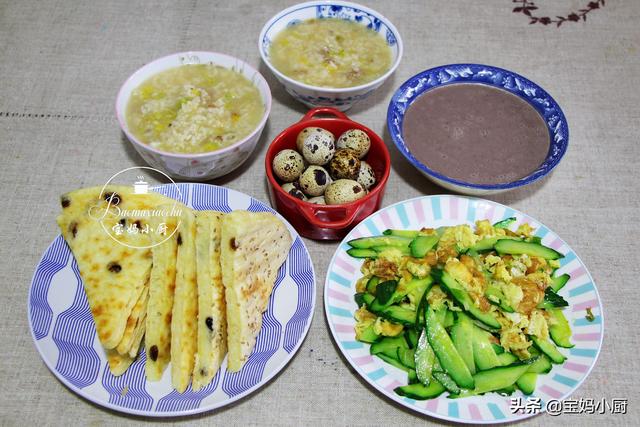 #食物趣科普#宝妈家的半小时早餐,一周换着花样做,圈友:真想去你家蹭饭
