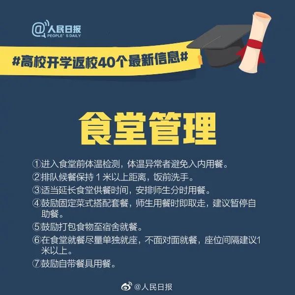 『暖先生格调』人民日报@全体大学生：高校开学返校40个最新信息，转发周知！