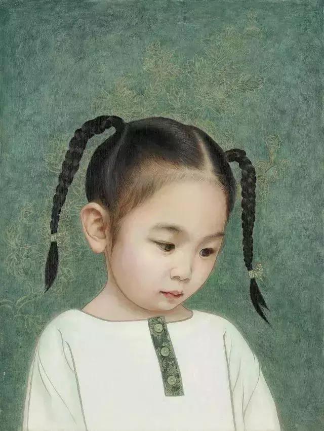 [你的育儿经]美翻了！老爸把女儿画进国画，一天创作10小时，人民日报都在转发