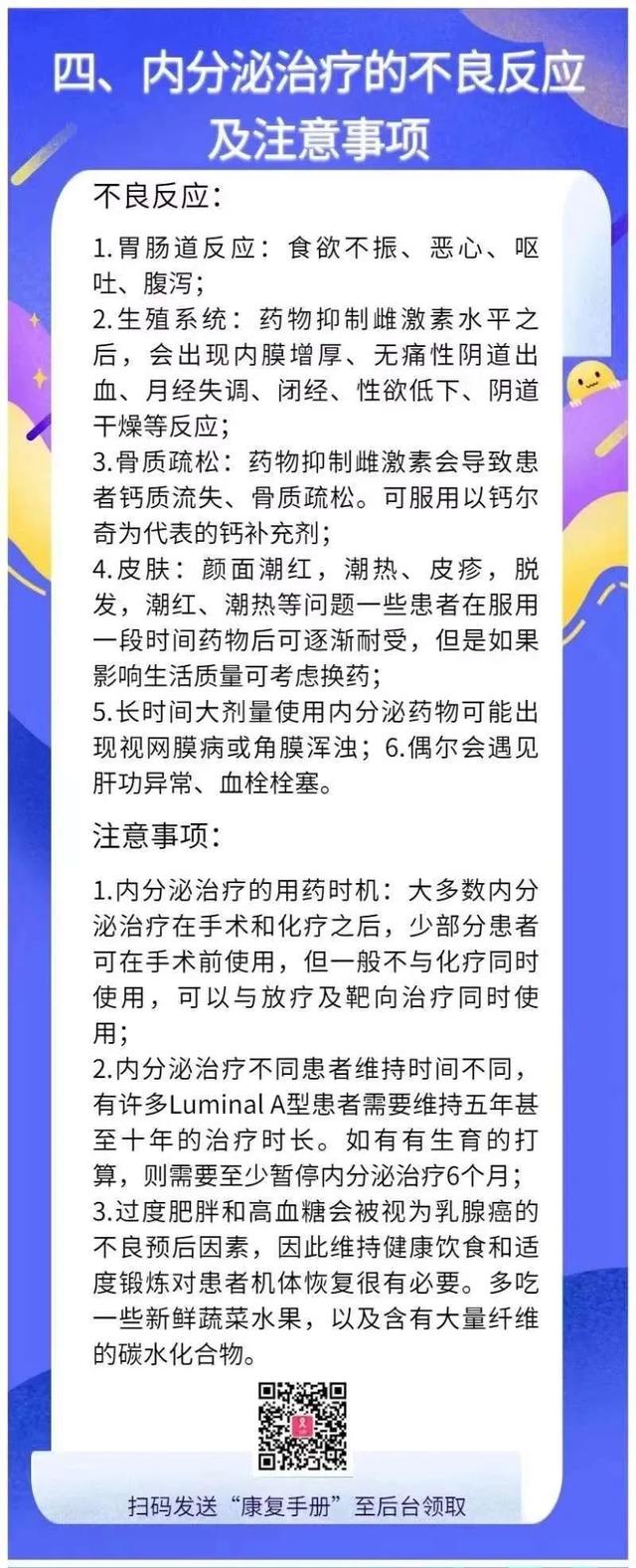 乳腺癌最常见的5个内分泌治疗副作用，手把手教你应对方法