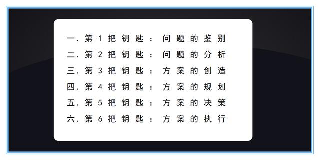 结构化思维的4个工具，助你高效解决问题
