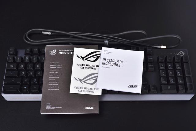 ASUS ROG RX机械电竞键盘开箱：自有轴体手感欲迎还拒