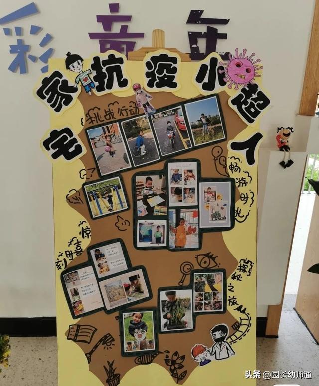 「超级宝妈」最新，幼儿园新冠疫情防控主题环创，看过的幼师都收藏了