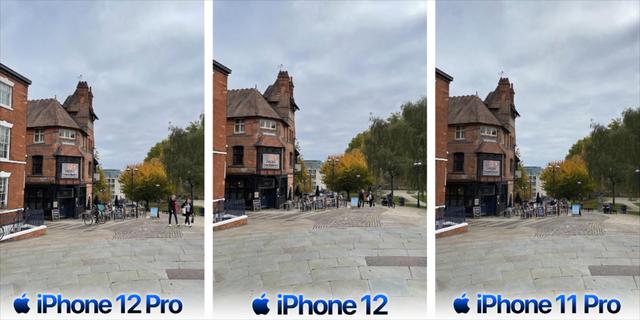 iPhone12/12Pro/11Pro拍照对比：差距明显