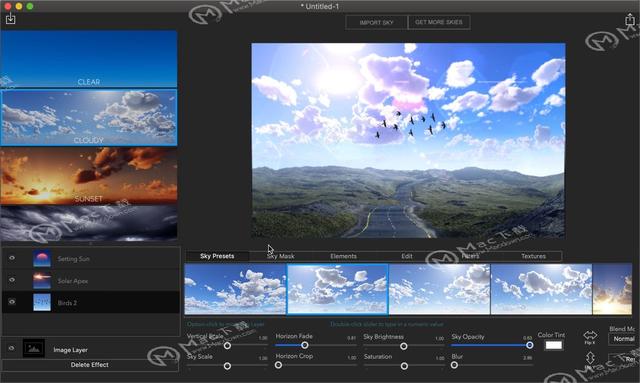 SkyLab Studio for Mac(天空特效软件)