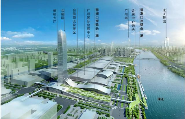 约吗旅行:广州琶洲港澳客运口岸码头动工,水上跨境口岸赋能大湾区