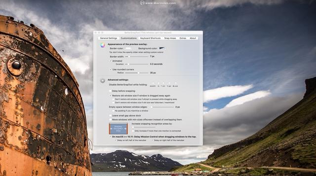 BetterSnapTool for Mac(窗口设置工具)