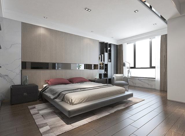 她将自己156平极简风新家，晒到同学群里，惹得大家都羡慕不已