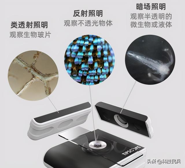 国产手机显微镜问世！自主研发13项专利，轻松放大1000倍