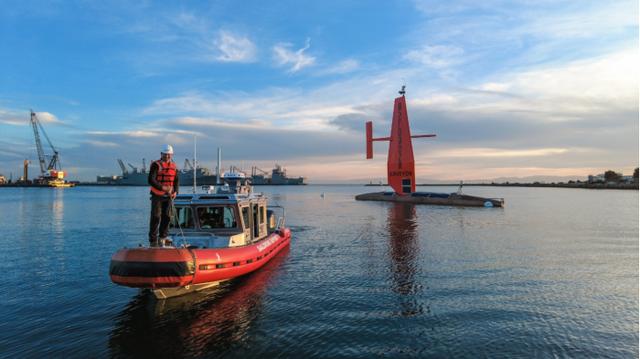 Saildrone推出72英尺长的自动驾驶海底测绘船