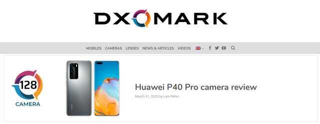勇哥科技@华为P40 Pro的DxOMark评分公布!前置排名第一,后置超第二名……