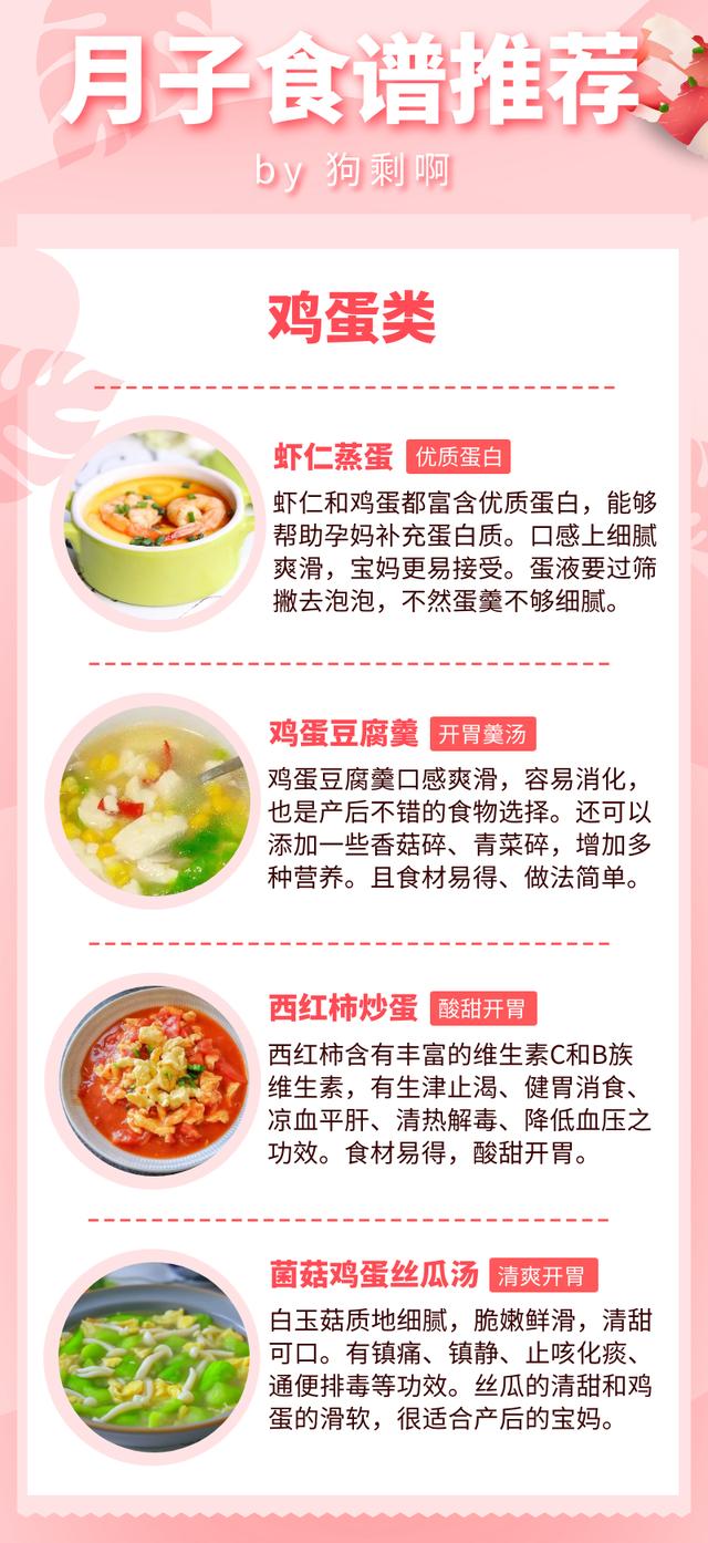 狠幸福|坐月子怎么吃？27岁宝妈的月子食物清单，准爸妈收藏起来