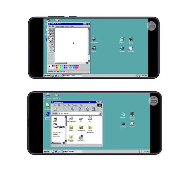 用手机运行经典的Win98电脑系统，是什么体验？