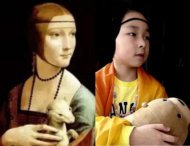 你的育儿经@“10后”才是戏精本精！伢儿们把大师名画玩“活”了