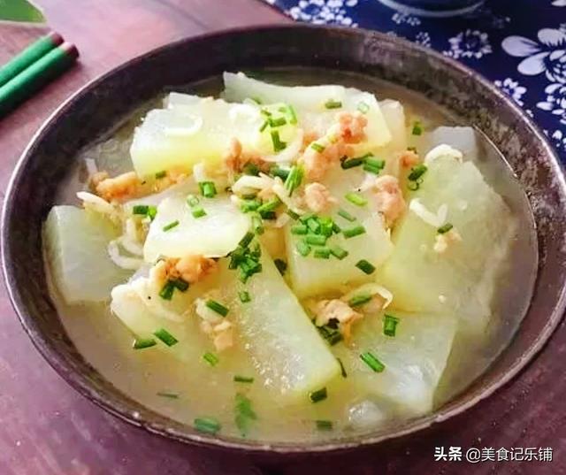 冬瓜虾皮(小虾米)汤