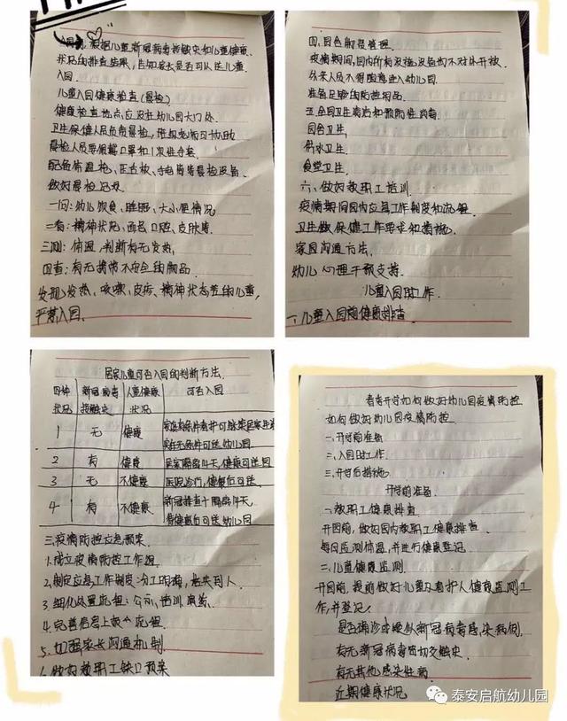 超级宝妈@「校园动态」启航幼儿园开学前疫情防控工作在线培训