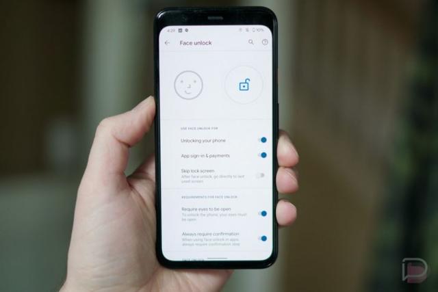 「环球网」Pixel 4现默认启用睁眼检测 不用担心睡觉时被他人解锁