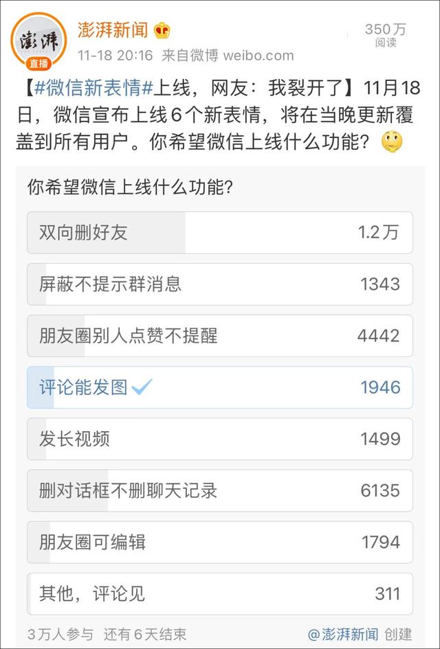 微信表情上新了！网友：我“裂开”了