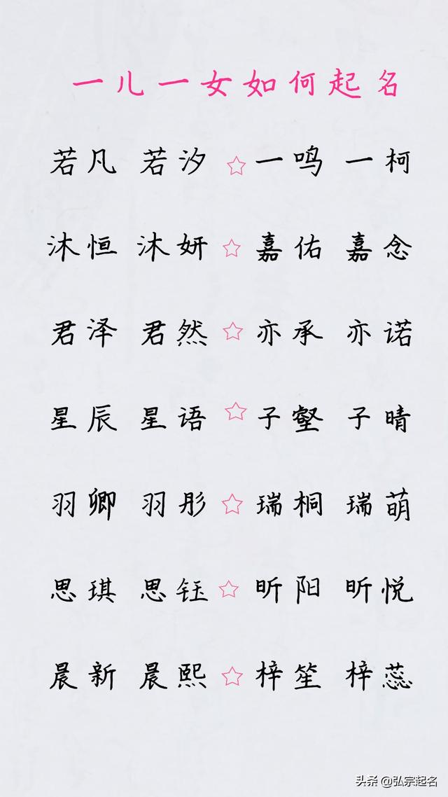 [超级宝妈]一儿一女取惊艳好名，儿女双全，人生足矣