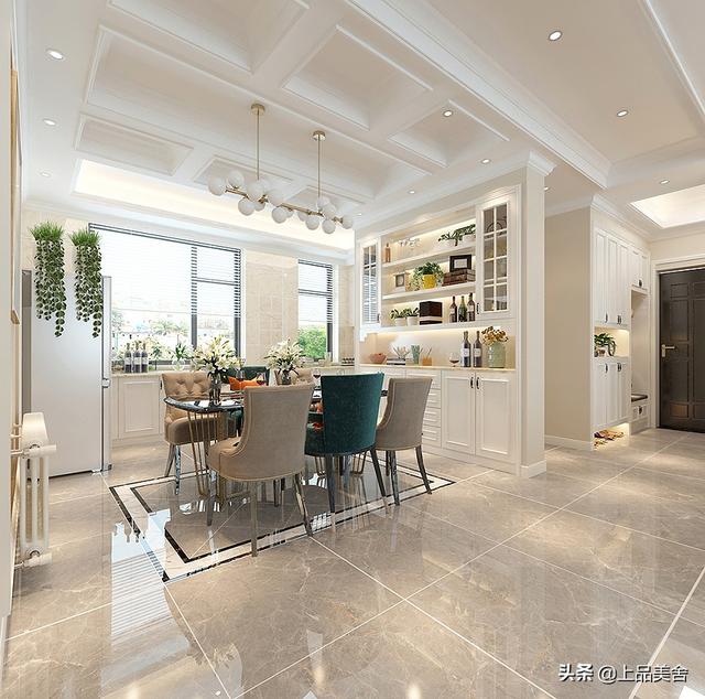 忍不住晒晒表哥家的美式风装修，全屋精致耐看，被客厅设计迷住了