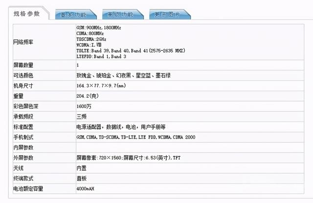 金立4G新机入网 整机配备2颗摄像头 辅以后置指纹解锁